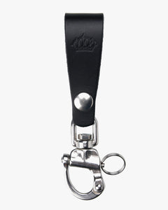 Pike Brothers 1965 Leather Key Hanger - Black