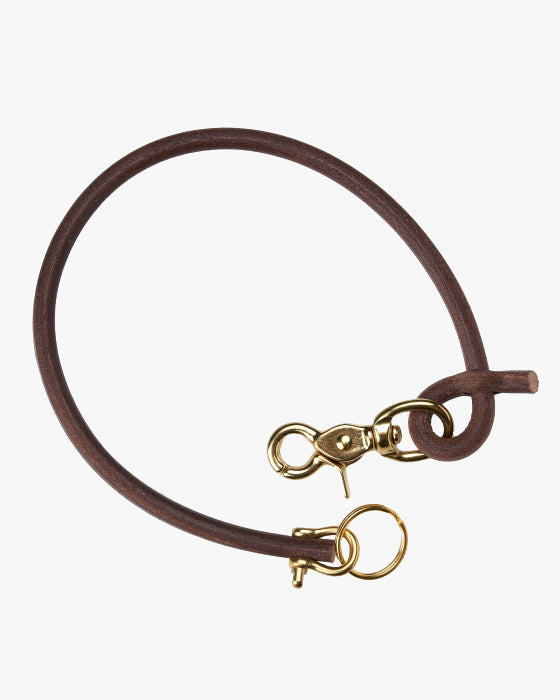 Pike Brothers 1965 Rider Lanyard - Brown | Pike Brothers Wallets & Key Fobs | JEANSTORE