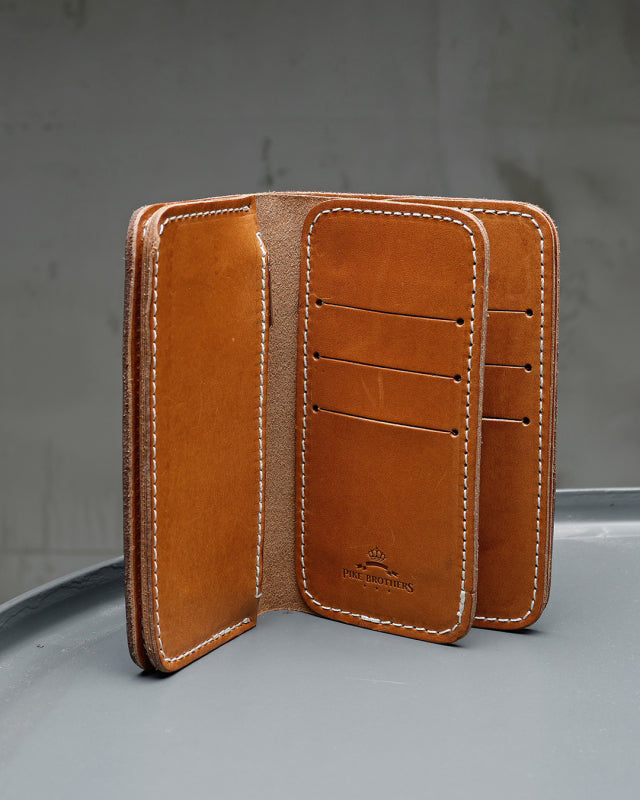 Pike Brothers 1965 Rider Wallet - Seal Brown | Pike Brothers Wallets & Key Fobs | JEANSTORE