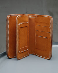 Pike Brothers 1965 Rider Wallet - Seal Brown | Pike Brothers Wallets & Key Fobs | JEANSTORE