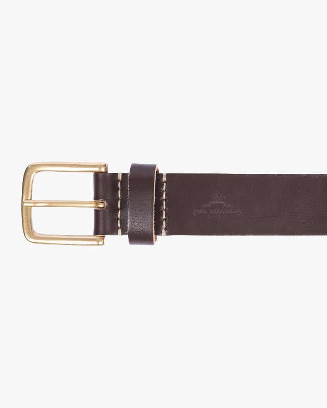 Pike Brothers 1936 Chopper Belt - Brown | Pike Brothers Belts | JEANSTORE
