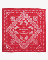 Pike Brothers 1947 Logo Bandana - Red