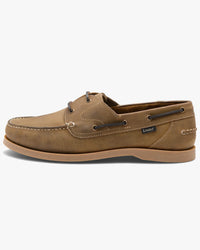 Loake Lifestyle Padstow 2 Eye Boat Shoe - Brown Oiled Nubuck