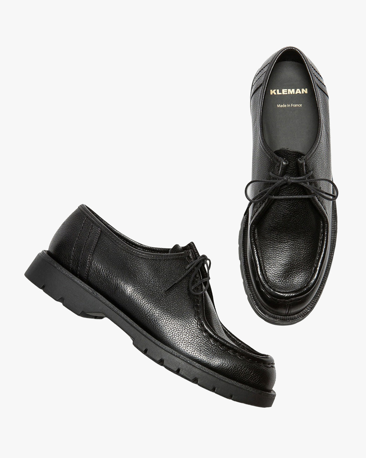 Kleman Padror G VGT Leather Tyrolean Shoe - Noir