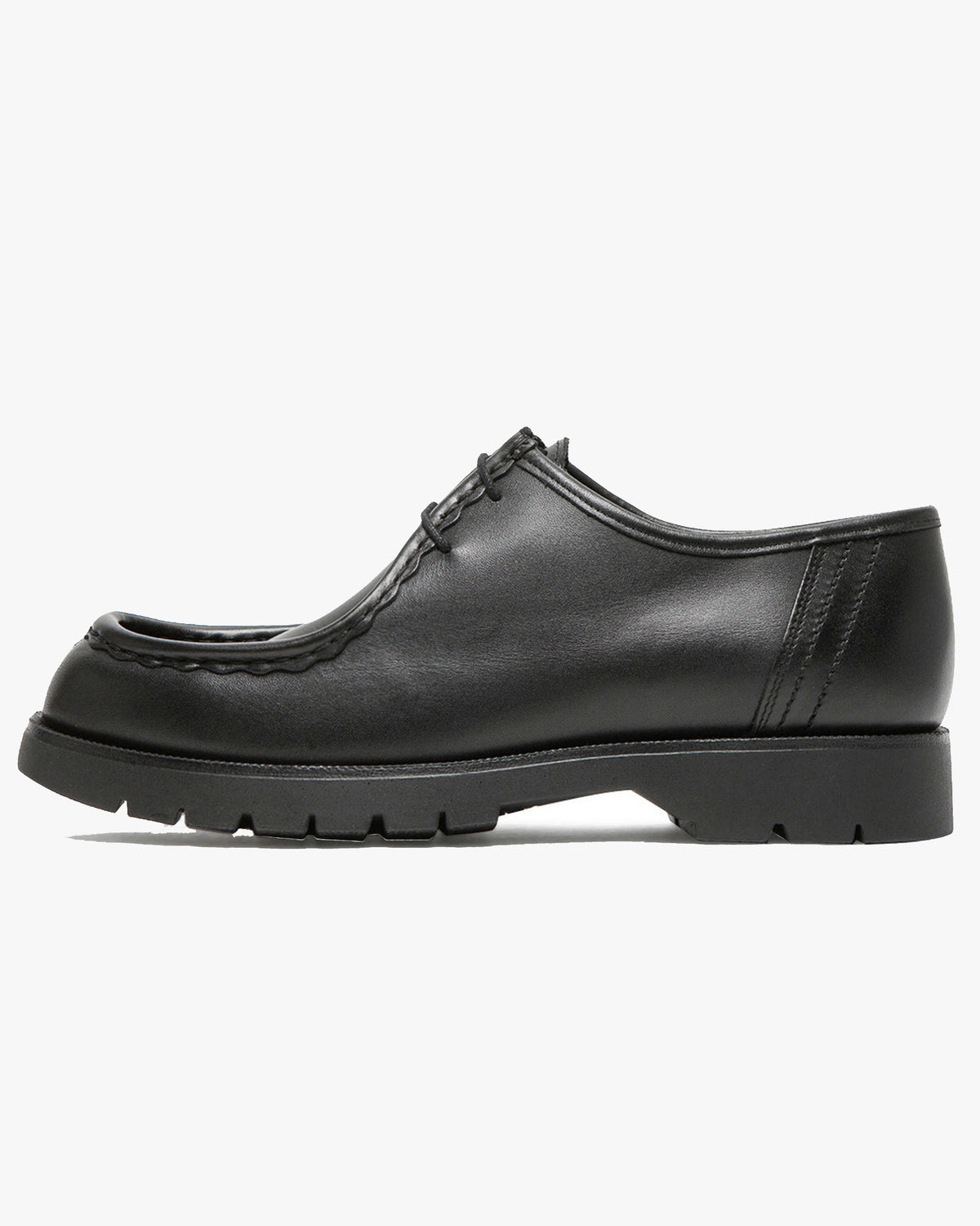 Kleman Padror Leather Tyrolean Shoe - Noir