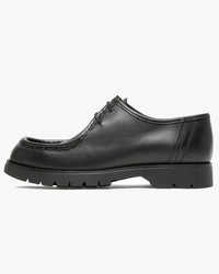 Kleman Padror Leather Tyrolean Shoe - Noir
