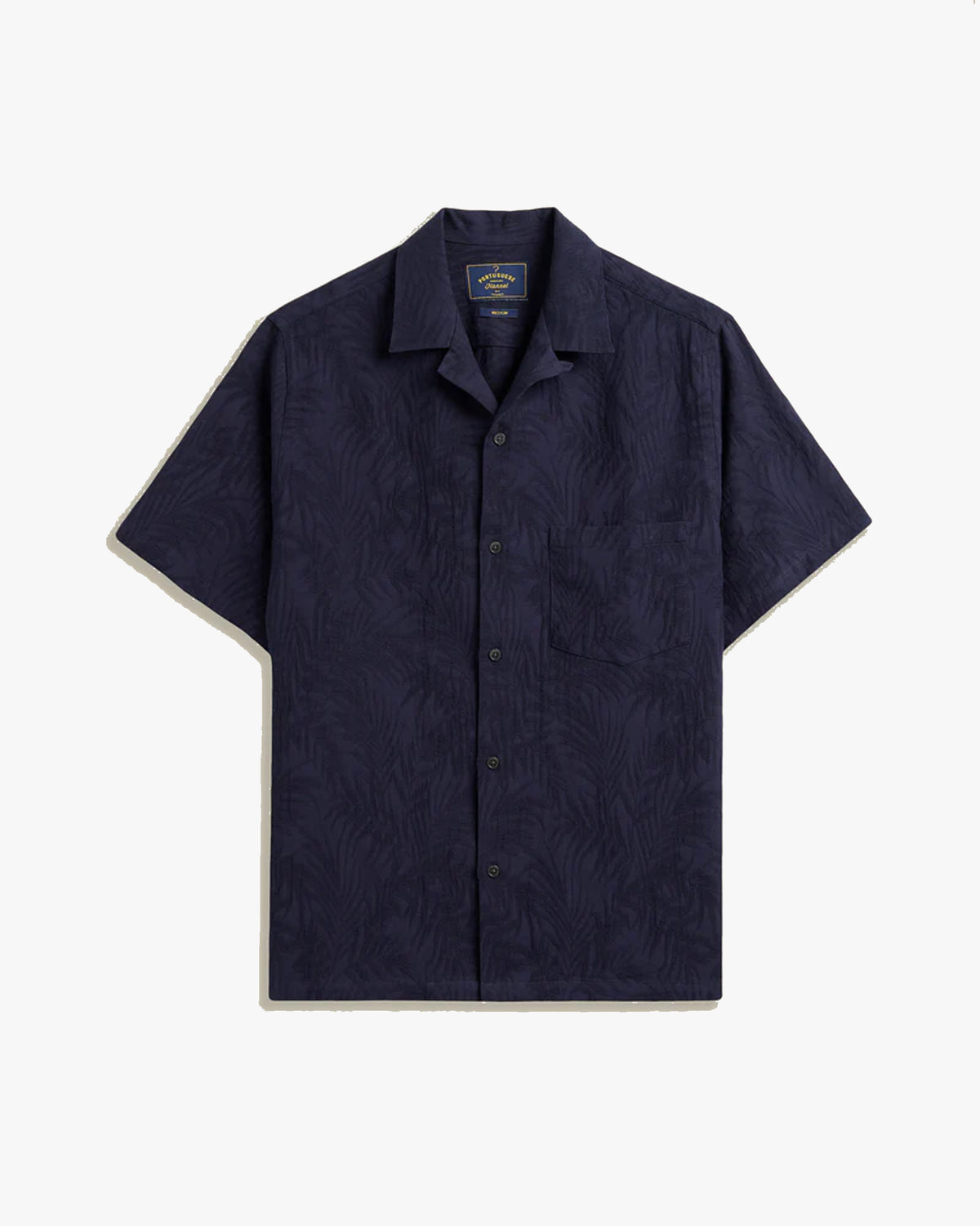 Portuguese Flannel Palm Shirt - Navy