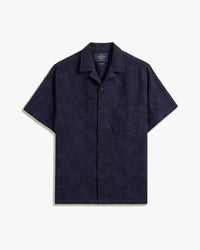 Portuguese Flannel Palm Shirt - Navy