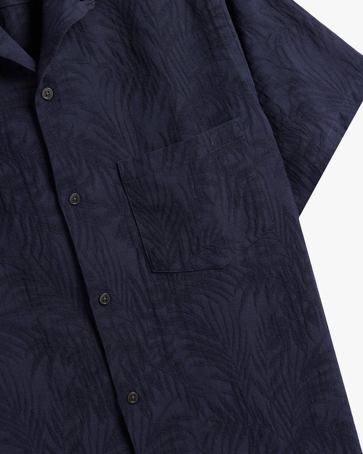 Portuguese Flannel Palm Shirt - Navy