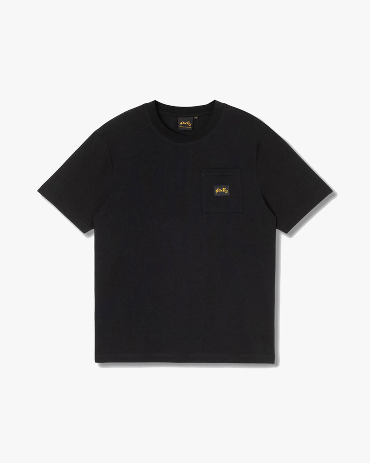 Stan Ray Patch Pocket Tee - Black