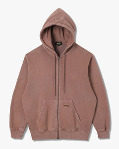 Stan Ray Patch Zip Hoodie - Washed Acorn