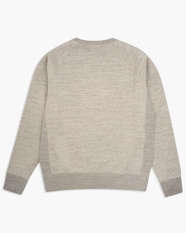 Wonder Looper Fleeced Foxfibre® Pullover Crew Neck - Heather Grey | Wonder Looper Sweaters & Knitwear | JEANSTORE