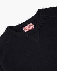 Wonder Looper 876gsm Double Heavyweight French Terry Pullover Crew Neck - Navy | Wonder Looper Sweaters & Knitwear | JEANSTORE