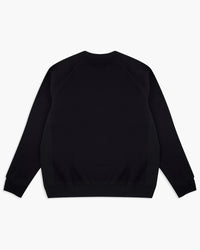 Wonder Looper 876gsm Double Heavyweight French Terry Pullover Crew Neck - Navy | Wonder Looper Sweaters & Knitwear | JEANSTORE
