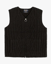 Pendleton Hoop Zip Vest - Black