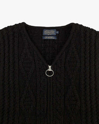 Pendleton Hoop Zip Vest - Black