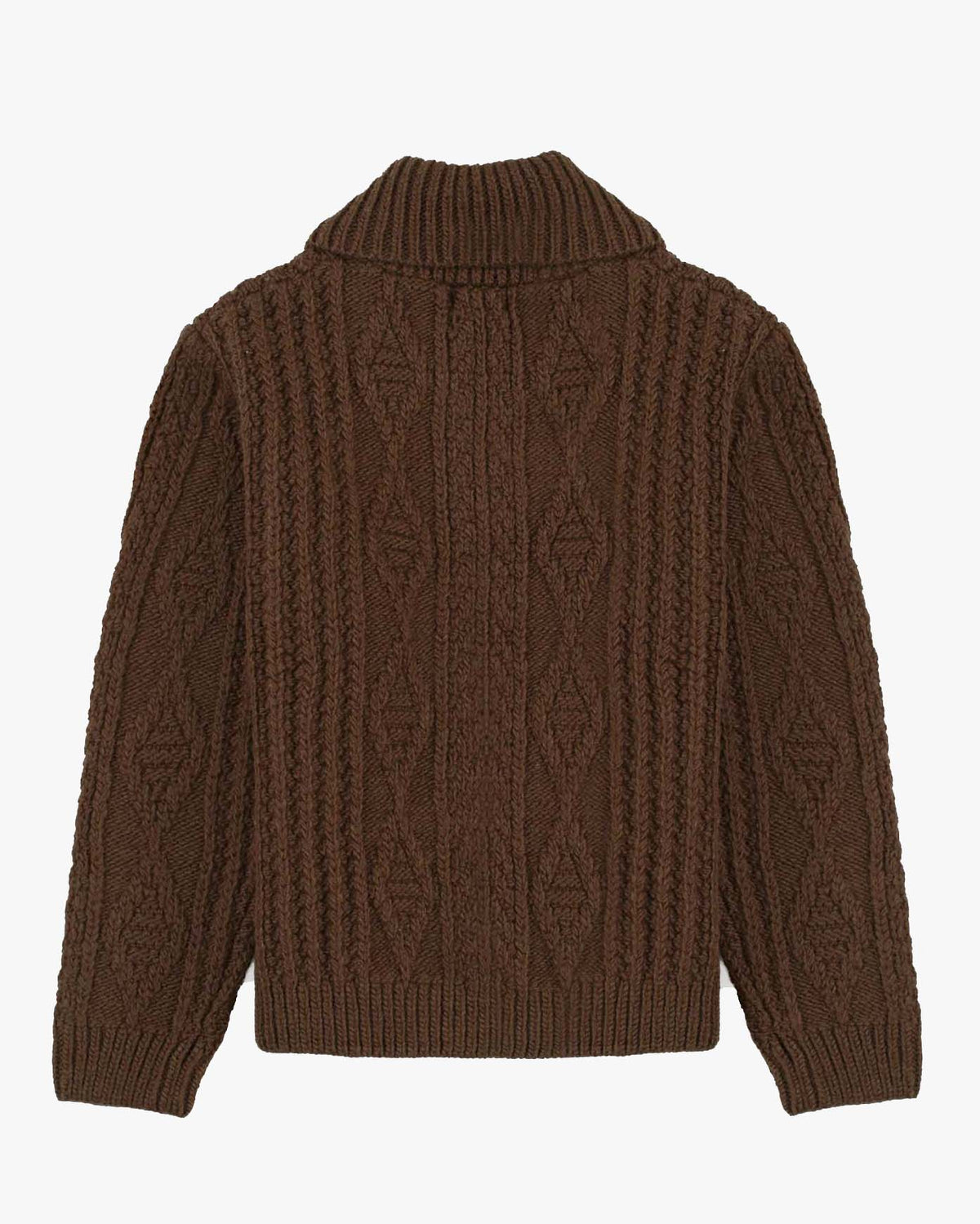 Pendleton Hoop Zip Cardigan - Brown | Pendleton Sweaters & Knitwear | Jeanstore