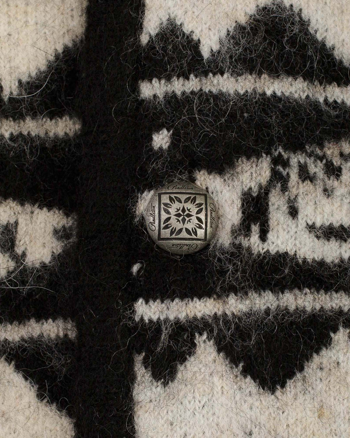 Pendleton Mohair Cardigan - Salmon Falls Black | Pendleton Sweaters & Knitwear | Jeanstore