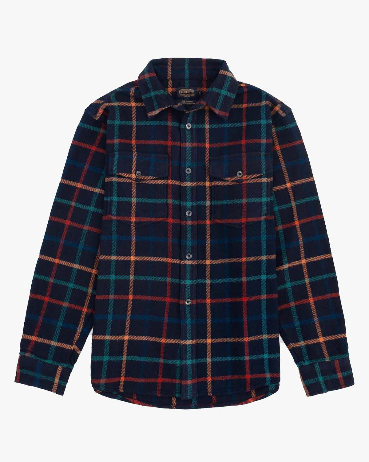 Pendleton Big Pocket Shirt - Dark Blue