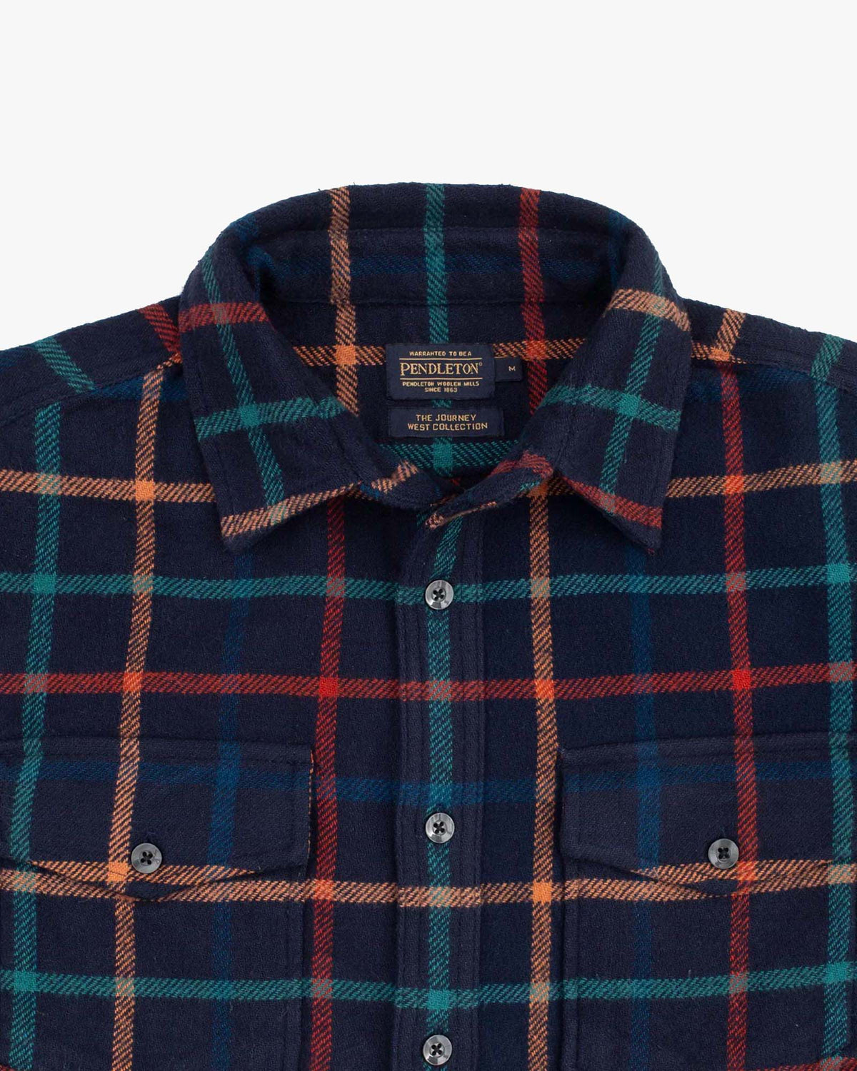 Pendleton Big Pocket Shirt - Dark Blue
