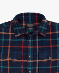 Pendleton Big Pocket Shirt - Dark Blue
