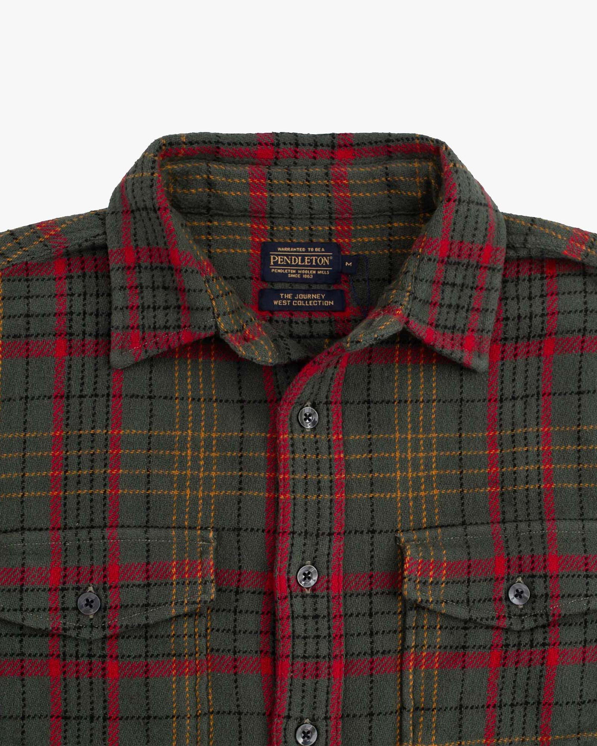 Pendleton Big Pocket Shirt - Green