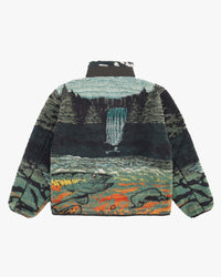 Pendleton Full Zip Jacquard Sherpa Fleece Jacket - Salmon Falls Scenic