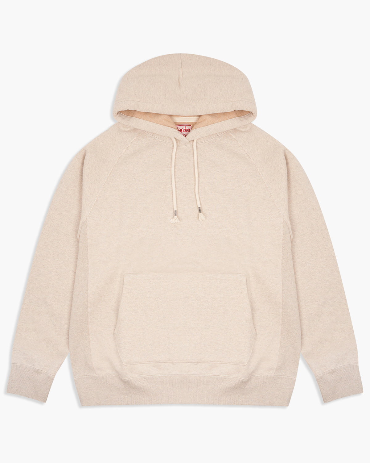 Wonder Looper Fleeced Foxfibre® Pullover Hoodie - Oatmeal | Wonder Looper Sweaters & Knitwear | JEANSTORE