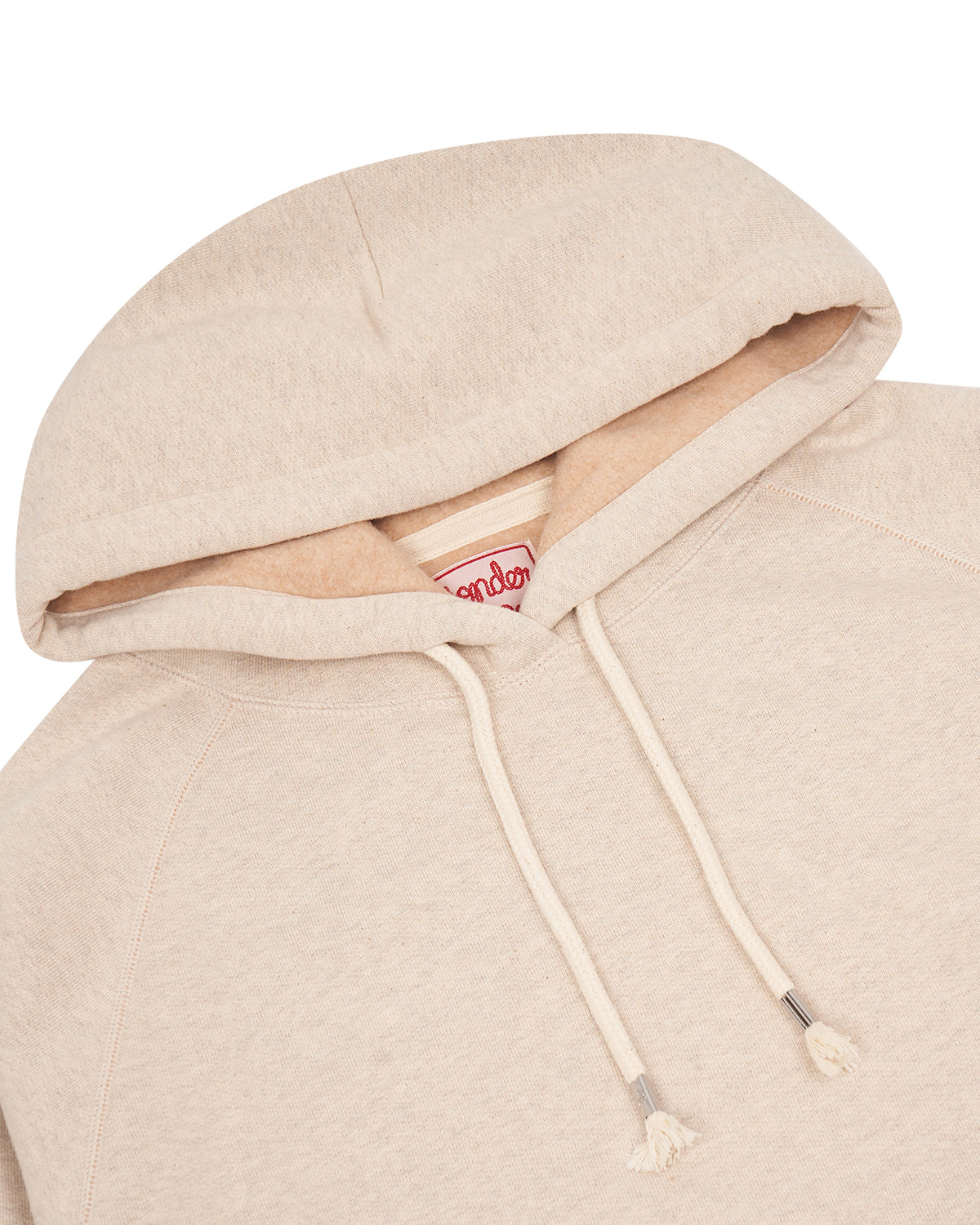 Wonder Looper Fleeced Foxfibre® Pullover Hoodie - Oatmeal | Wonder Looper Sweaters & Knitwear | JEANSTORE