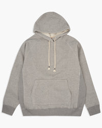 Wonder Looper 876gsm Double Heavyweight French Terry Pullover Hoodie - Heather Grey | Wonder Looper Sweaters & Knitwear | JEANSTORE