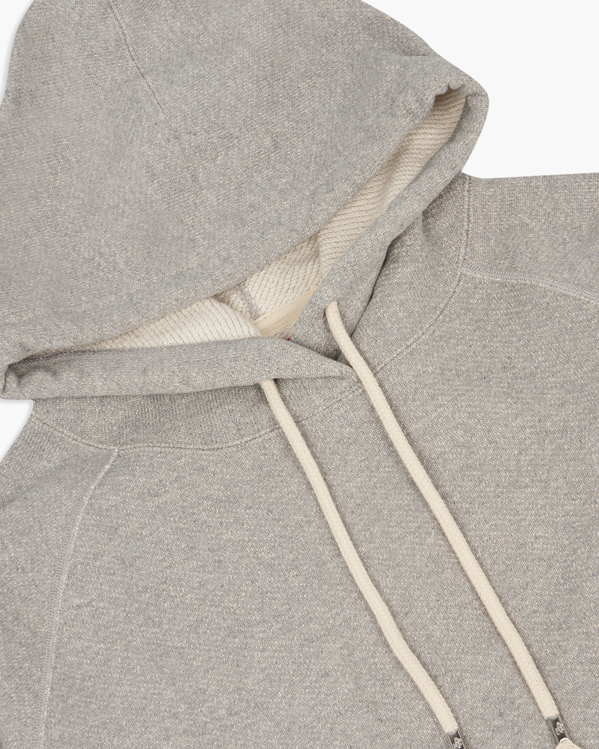 Wonder Looper 876gsm Double Heavyweight French Terry Pullover Hoodie - Heather Grey | Wonder Looper Sweaters & Knitwear | JEANSTORE