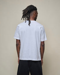 Merz b. Schwanen PIMATEE01 4.1oz Soft Pima Cotton Relaxed Tee - White