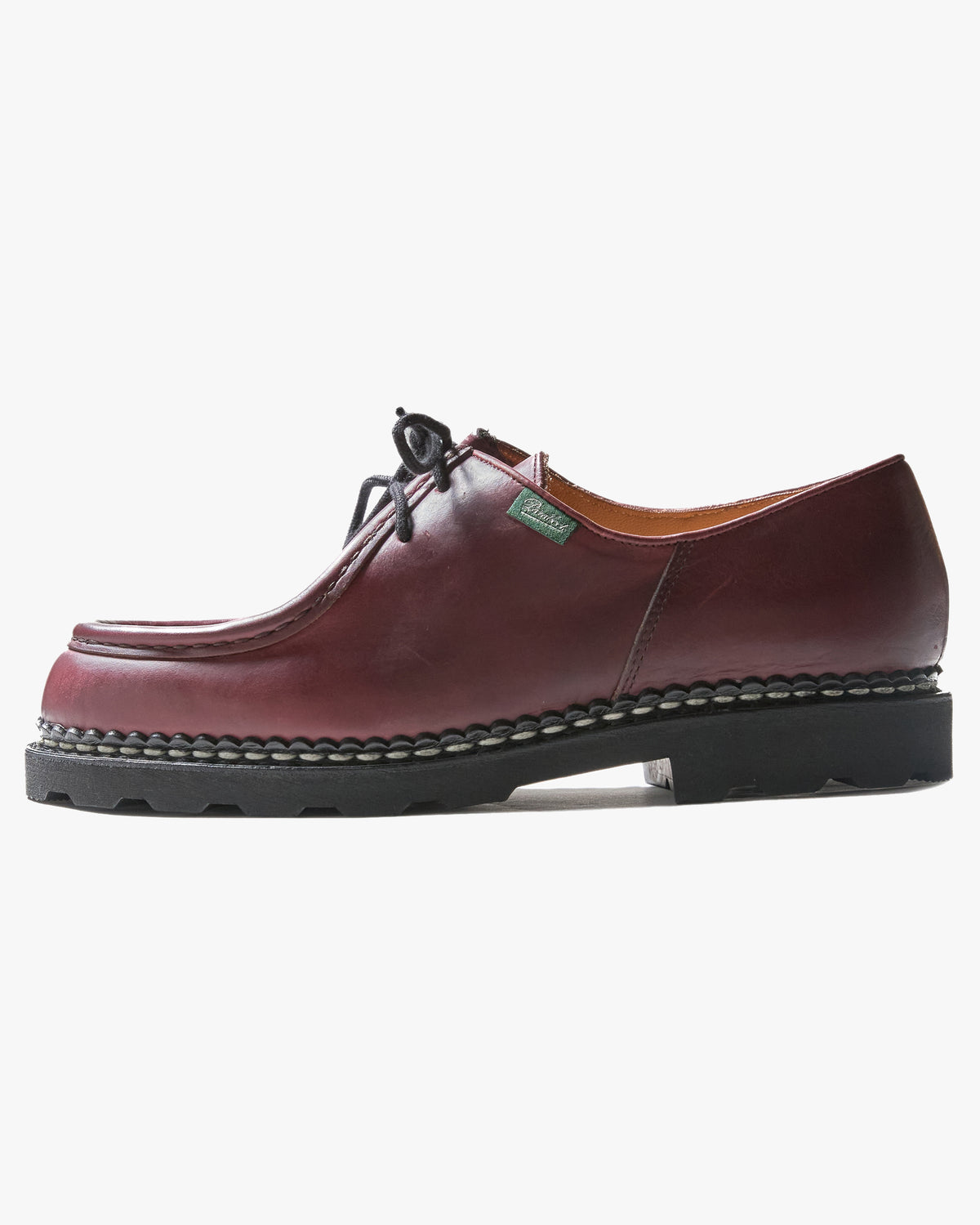 Paraboot Michael Piped Seam Derby Shoe - Chromexcel Bordeaux / Marche Noire