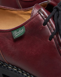 Paraboot Michael Piped Seam Derby Shoe - Chromexcel Bordeaux / Marche Noire