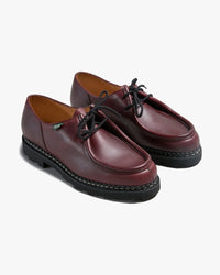 Paraboot Michael Piped Seam Derby Shoe - Chromexcel Bordeaux / Marche Noire