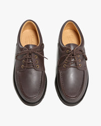 Paraboot Thiers Piped Seam Derby Shoe - Lisse Kenya / Sport Marron | Paraboot Shoes | JEANSTORE