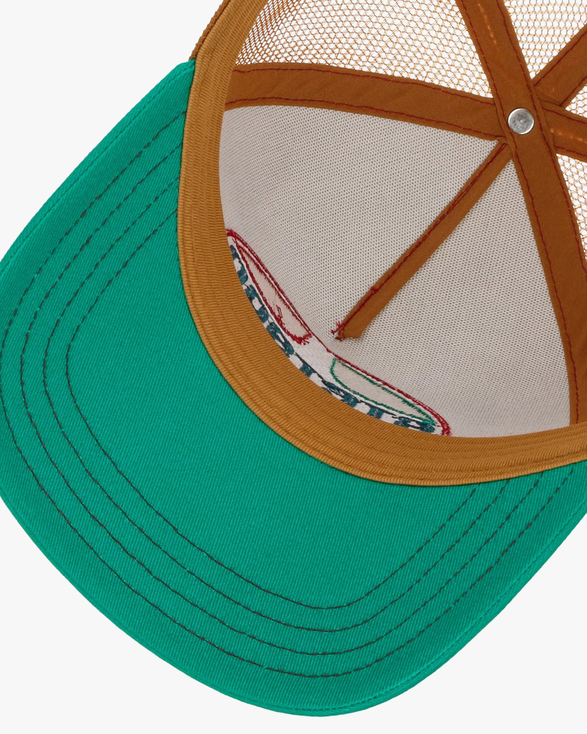 Stetson Ovum Trucker Cap - Green / Ecru | Stetson Hats | JEANSTORE