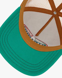 Stetson Ovum Trucker Cap - Green / Ecru | Stetson Hats | JEANSTORE