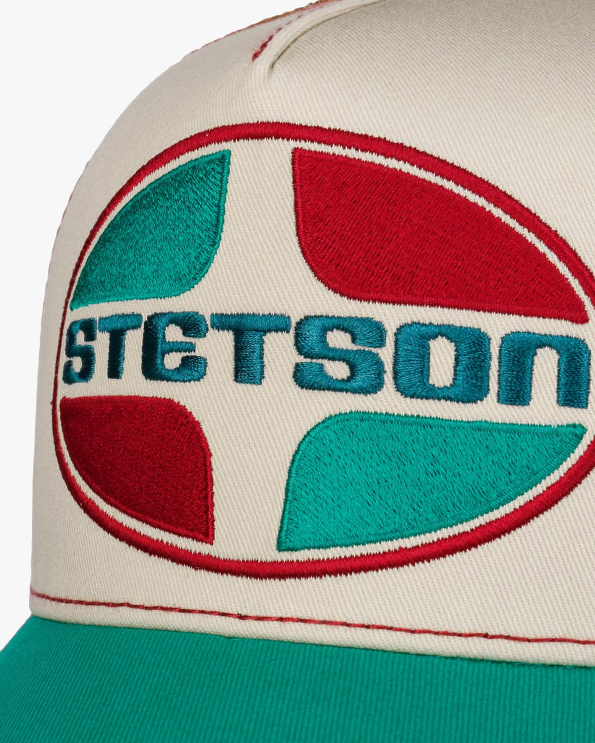 Stetson Ovum Trucker Cap - Green / Ecru | Stetson Hats | JEANSTORE