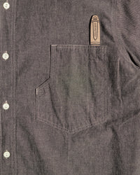 Pike Brothers S/S 1937 Roamer Shirt - Charcoal Grey | Pike Brothers Shirts | JEANSTORE