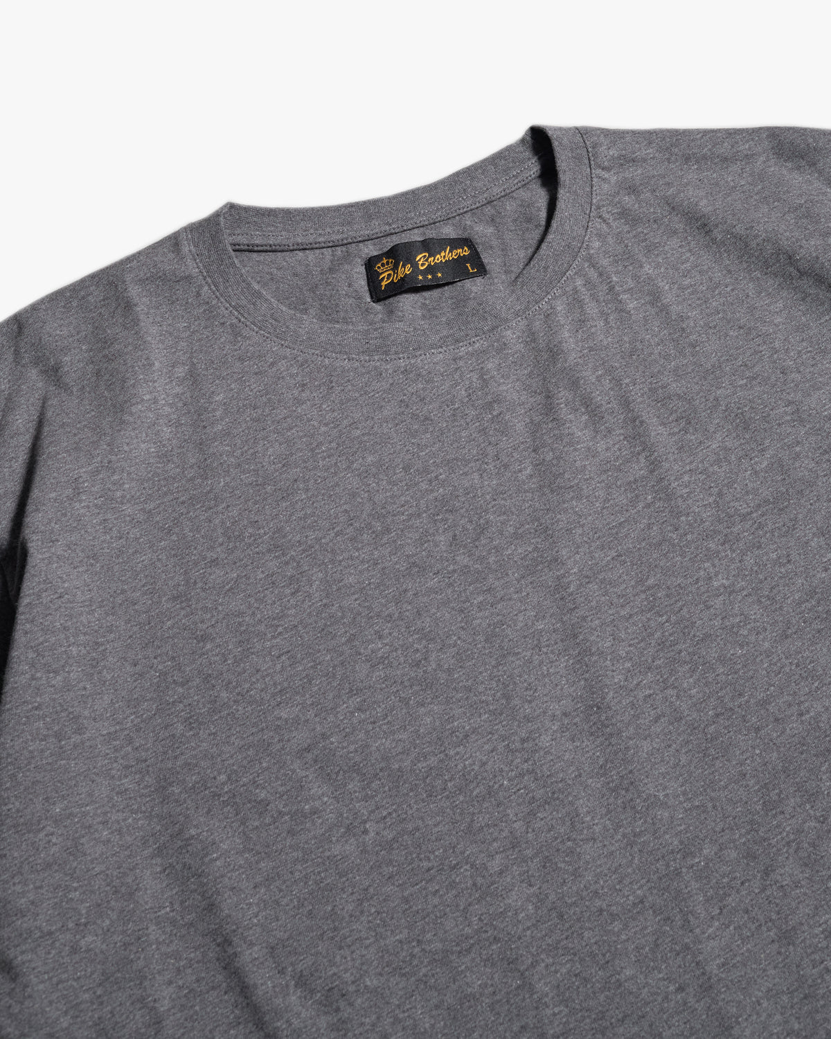 Pike Brothers 1969 Sports Tee - Grey | Pike Brothers T Shirts | JEANSTORE