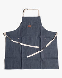 Pike Brothers Selvedge Denim 1927 Shop Apron - 11oz Metal