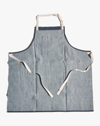 Pike Brothers Selvedge Denim 1927 Shop Apron - 11oz Metal