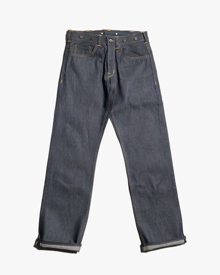 Pike Brothers 1937 Roamer Pant Relaxed Fit Mens Jeans - 11oz Selvedge Metal