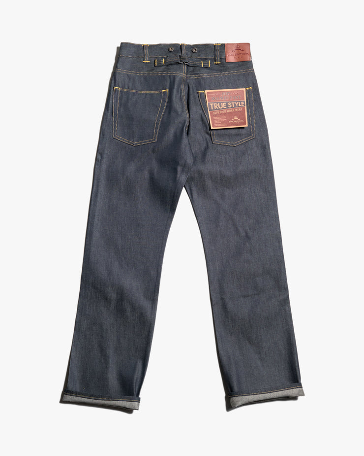 Pike Brothers 1937 Roamer Pant Relaxed Fit Mens Jeans - 11oz Selvedge Metal