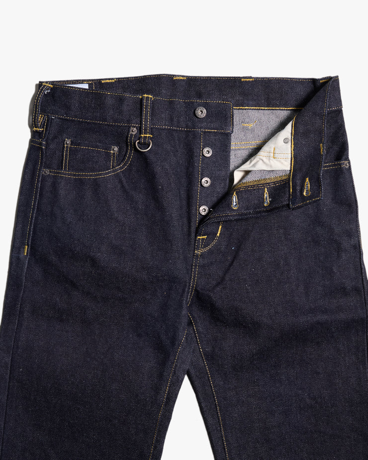 Pike Brothers 1947 Roamer Pant Relaxed Tapered Mens Jeans - 21oz Selvedge Indigo