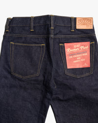 Pike Brothers 1947 Roamer Pant Relaxed Tapered Mens Jeans - 21oz Selvedge Indigo | Pike Brothers Jeans | JEANSTORE
