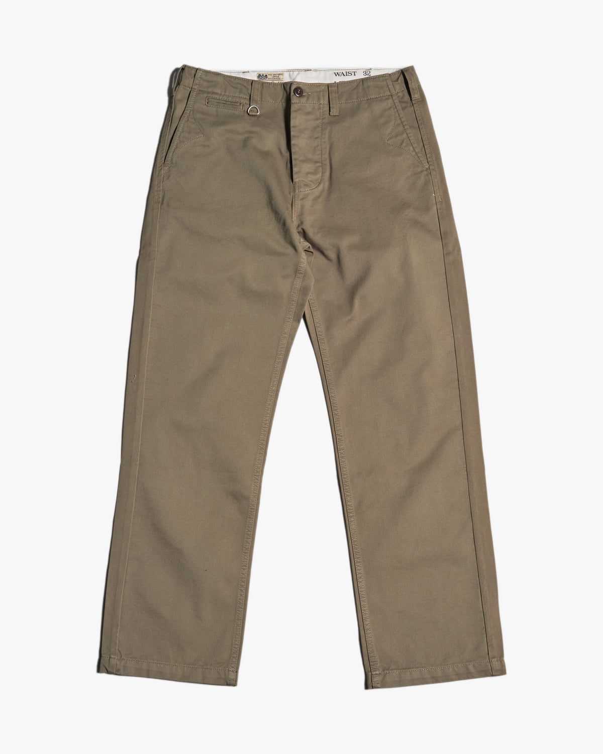 Pike Brothers Loose Fit 1940 Service Chino - Leesville Green | Pike Brothers Chinos & Trousers | JEANSTORE