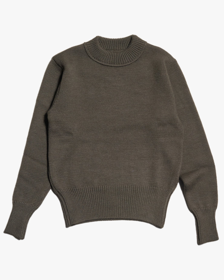 Pike Brothers 1941 USN Merino Wool Seaman Sweater - Olive