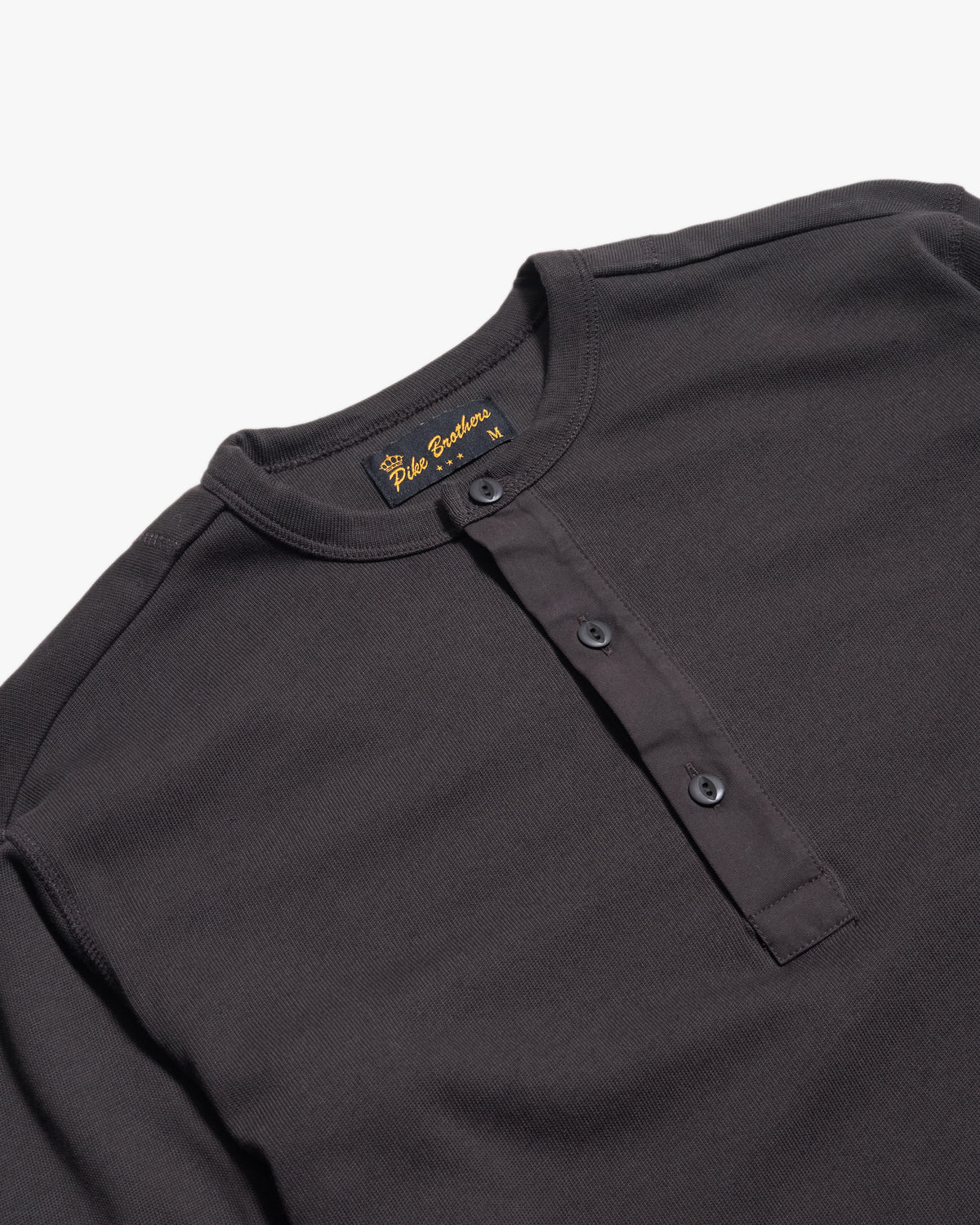 Pike Brothers L/S 1954 Utility Shirt - Faded Black | Pike Brothers T Shirts | JEANSTORE
